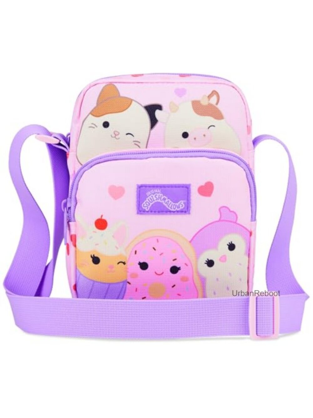 Squishmallows Crossbody Bag Sling Purse Adjustable Strap Girls Teens